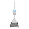 Broom and Dustpan Set (Freestanding/Slim for Compact Storage) (Indoor/Outdoor/Balcony/Entryway Cleaning) White W628W