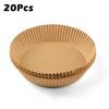 20/50Pcs Oil Proof Baking Paper Non-Stick Baking Liner Air Fryer Paper  for Steamer Muffin Cupcake
