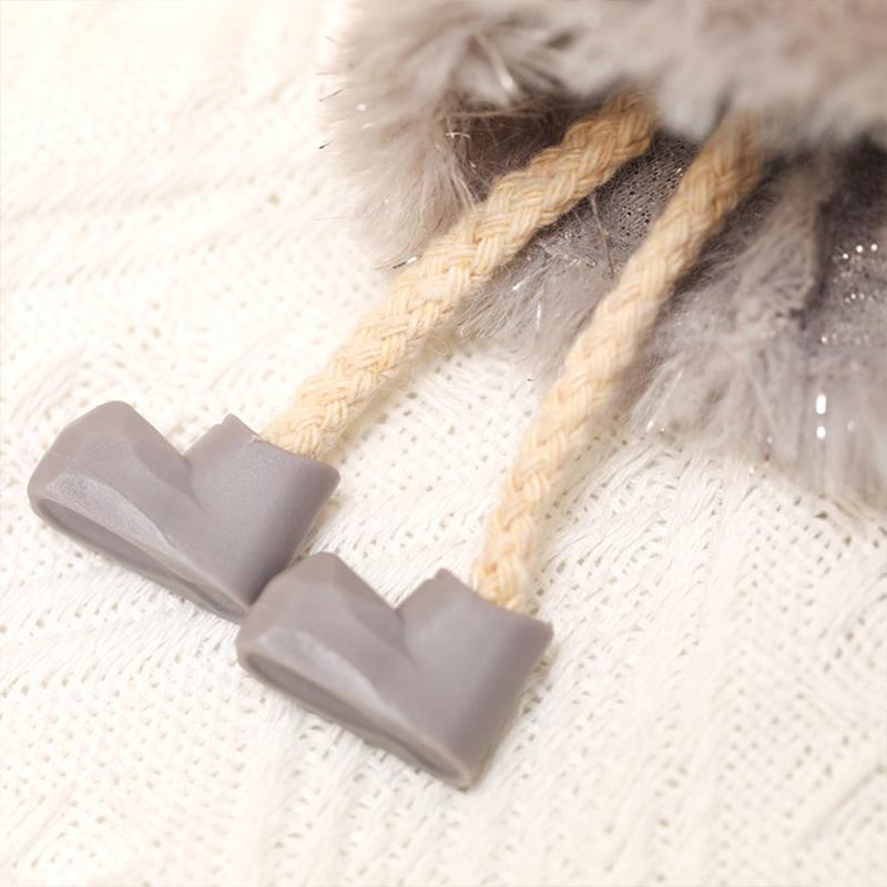 Милая плюшевая кукла, украшение, цилиндр, рог оленя, кулон для девушки, шарф, рог оленя, подвеска с ангелом