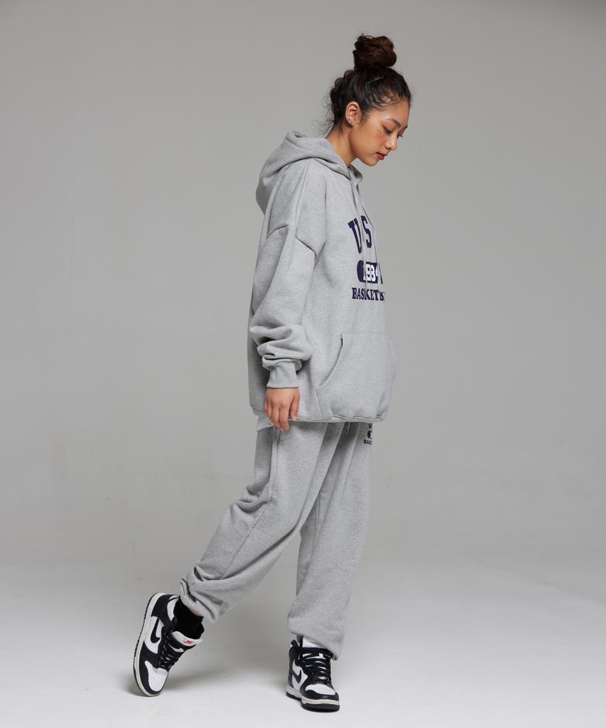 CREAM SODA LAB Usa Logo Training Jogger Pants Grey
