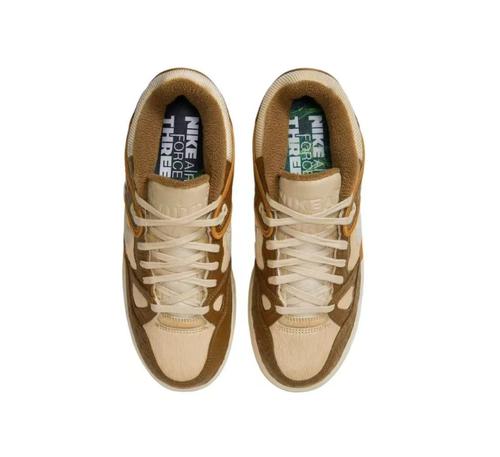 Nigo x Nike Air Force 3 Low SP “Light British Tan” Unisex HQ7533-200