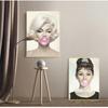 Prints Wall pictures For Living Room Decor Sexy Woman Girl Bubble Retro Art Canvas Painting Nordic Posters And
