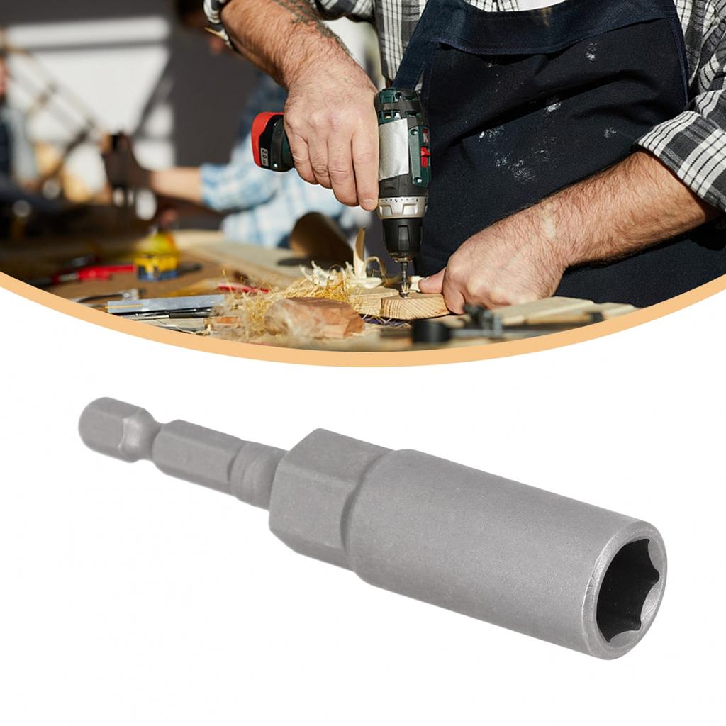 Шестигранные головки длиной 80 мм, сверла для гаек и болтов