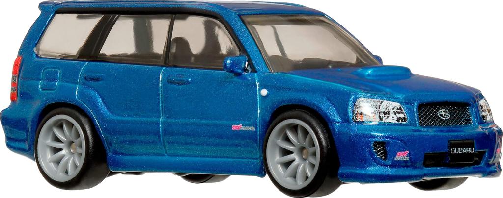 Hot Wheels Car Culture Modern Classics Subaru Forester STi Vehicle Toy Mini Car for Ages 3 and HRV74 Up, Blue,