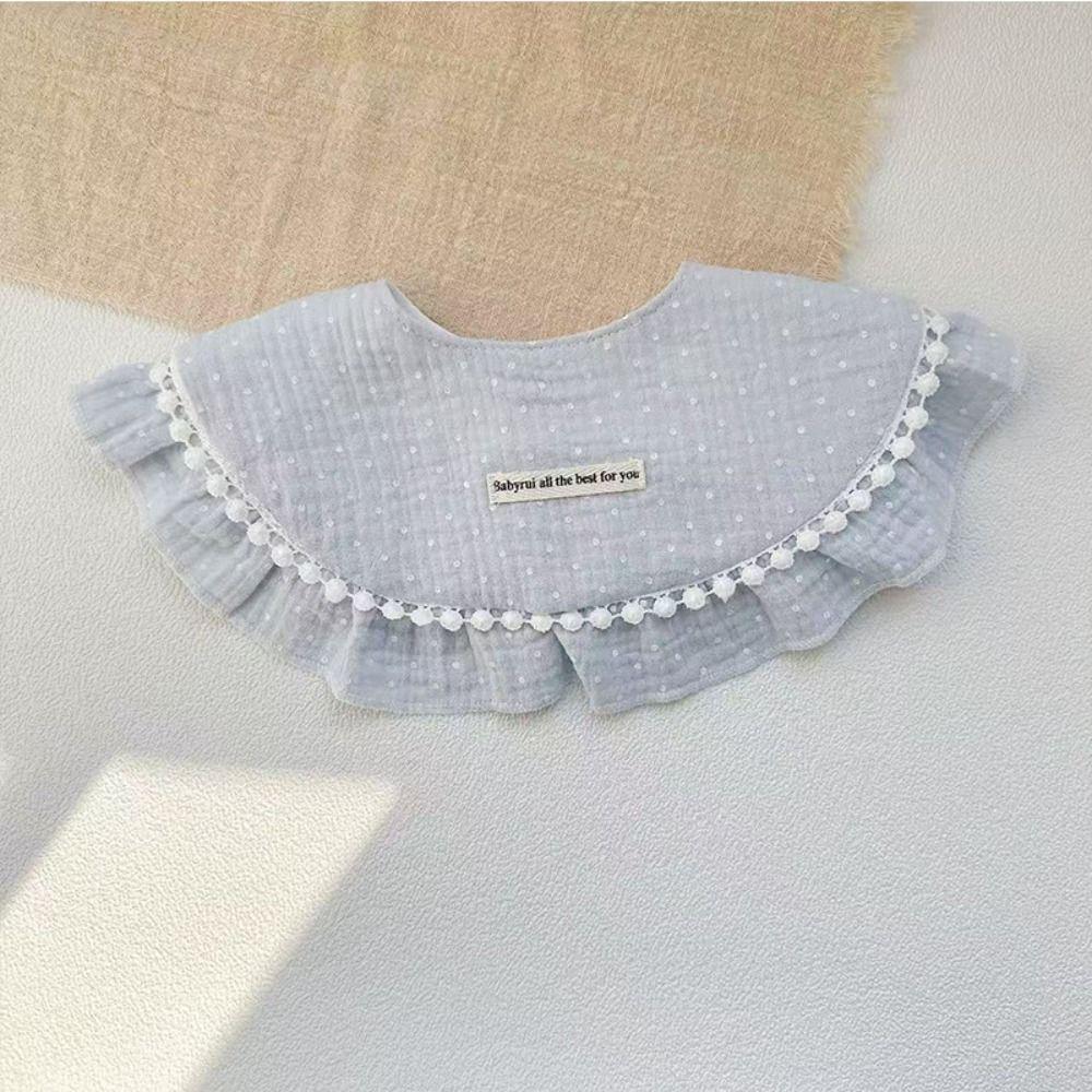 Princess Baby Cotton Bibs Feeding Saliva Towel Cloths Soft Baby Drooling Bibs  Infant
