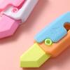 High Elasticity Fidget Toys Eraser Traceless Carrot Eraser Kawaii Pencil Wiping Eraser  Art