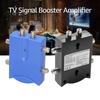Двунаправленный ТВ-усилитель, 2 входа, усилитель сигнала ТВ-антенны с 4 выходами, малошумящий ТВ-сигнал