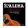 Ko'Aloha [KoALOHA String Set] FLK-SCHG Soprano Concert Ukulele String Set (KoALOHA Ukulele Original Strings, Clear Fluorocarbon)