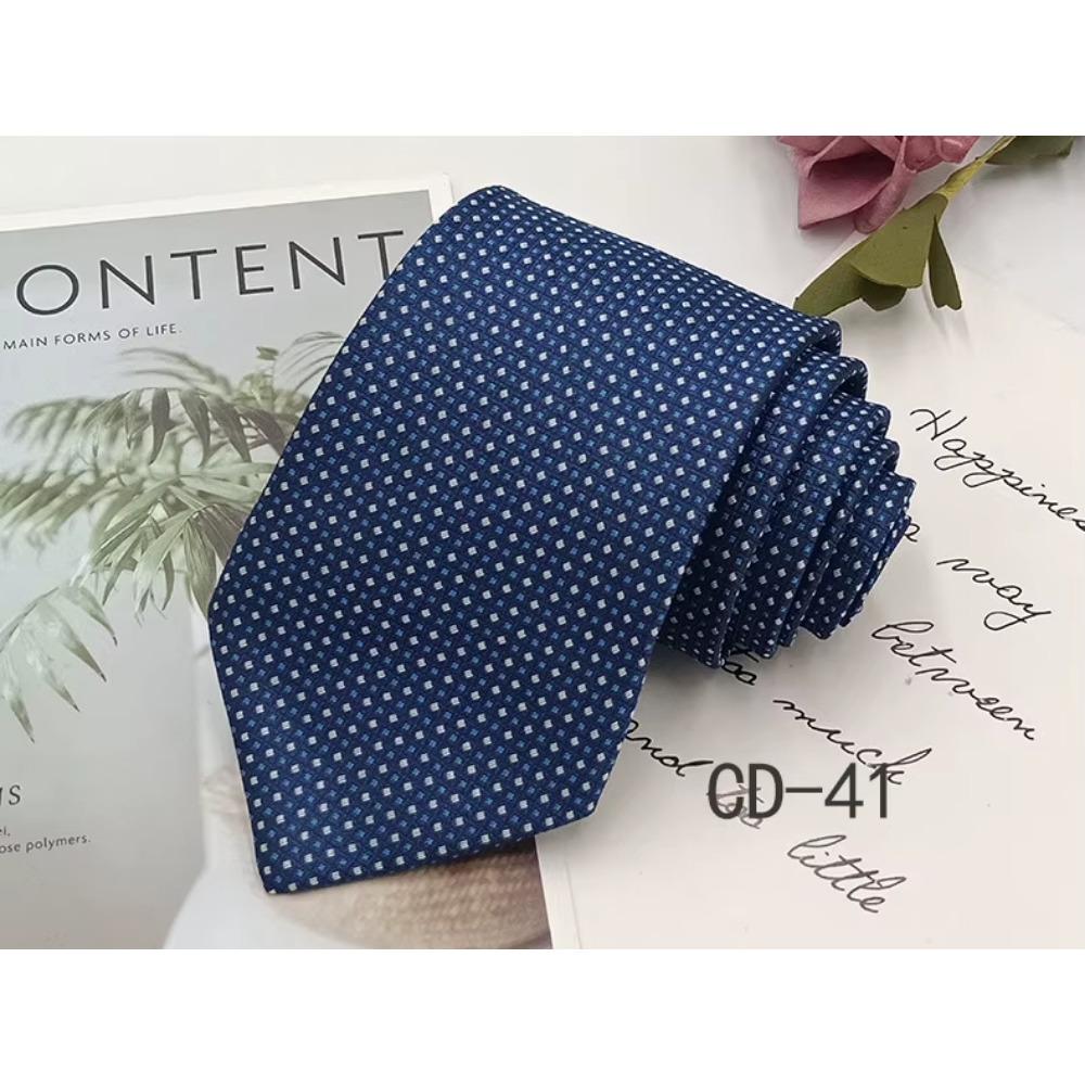 Новые классические синие черные галстуки для мужчин, шелковые мужские галстуки для свадебной вечеринки, деловой галстук для взрослых, повседневный однотонный галстук