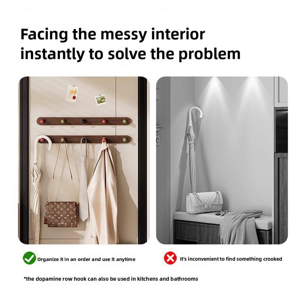 Прочные самоклеящиеся крючки для стен, держатель для одежды, новый держатель для ключей, прихожая