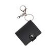 Portable Mini Photo Album with Keychain Pocket DIY Creative Key Ring for Women Men Card Holder Purse Bag Decor