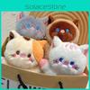 Jinnew Мяу Милый Мяу Кот Брелок Плюшевые Шармы С Нажатием Издают Звук