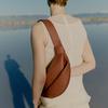 Summer Edition: Polene Croissant Cowhide Crossbody—Spacious Women's Shoulder Bag