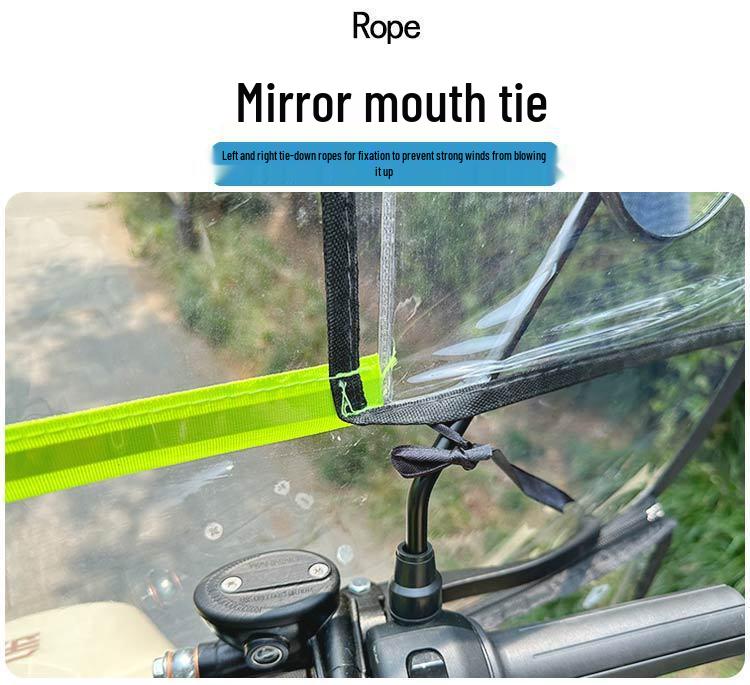 Электрический транспорт Дождевик и Ветрозащита: Всепогодная защита для аккумуляторных мотоциклетных ветровых стекол.