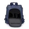 Women's Backpack Solid Color Large Capacity Travel Bag Patchwork Mother Bag