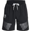 Logo Print Straight Leg Training Shorts Men Shorts Black 1370416-001