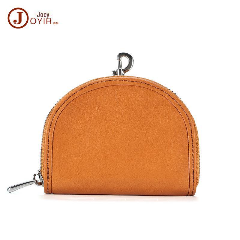 Женский мини-кошелек из натуральной кожи - роскошный летний кошелек из коровьей кожи