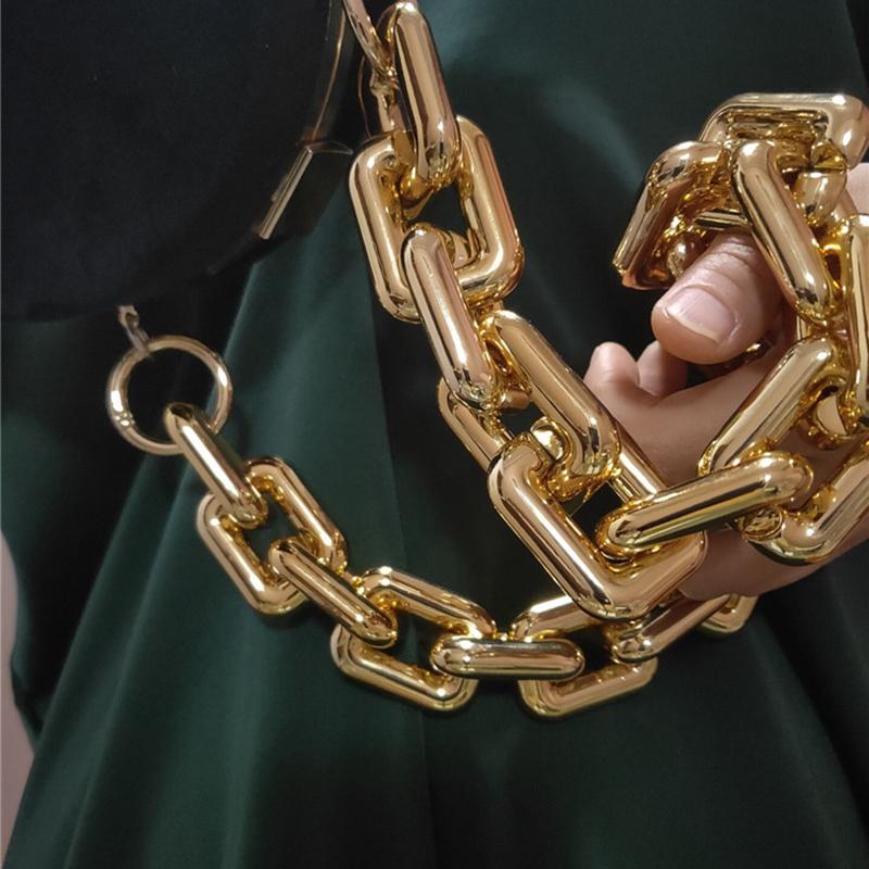 Универсальная цепочка для сумок Широкая цепочка Золотая роскошная модная сумка Аксессуары Мода Горячая распродажа цепочка для сумок Атмосфера MIT