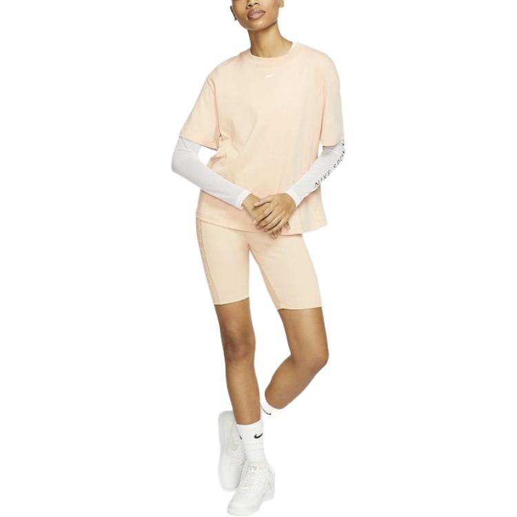 Nike Sportswear Essentials Regular T Shirt Women's Pink CT2587-287