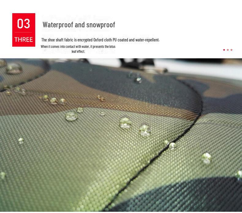 Водонепроницаемые мужские зимние ботинки: Обувь для рыбалки, зимняя, морозостойкая, нескользящая, теплая