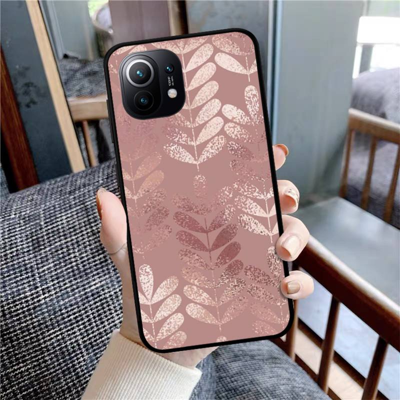 Beautiful Gold Rose Phone Case For Xiaomi Mi Note 10 Pro 8 Lite 9 Se 10T 6X 6 5X 5 F1 Mix 2S Max 2 3 Cover