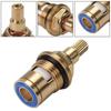 Brass Ceramic Tap Faucet Cartridge Bathroom Hot Cold Water Mixer