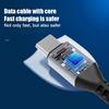 1Pcs PD100W Digital Display Fast Charging Data Cable Cable For Huawei Public LCD Dual Display S E1X8