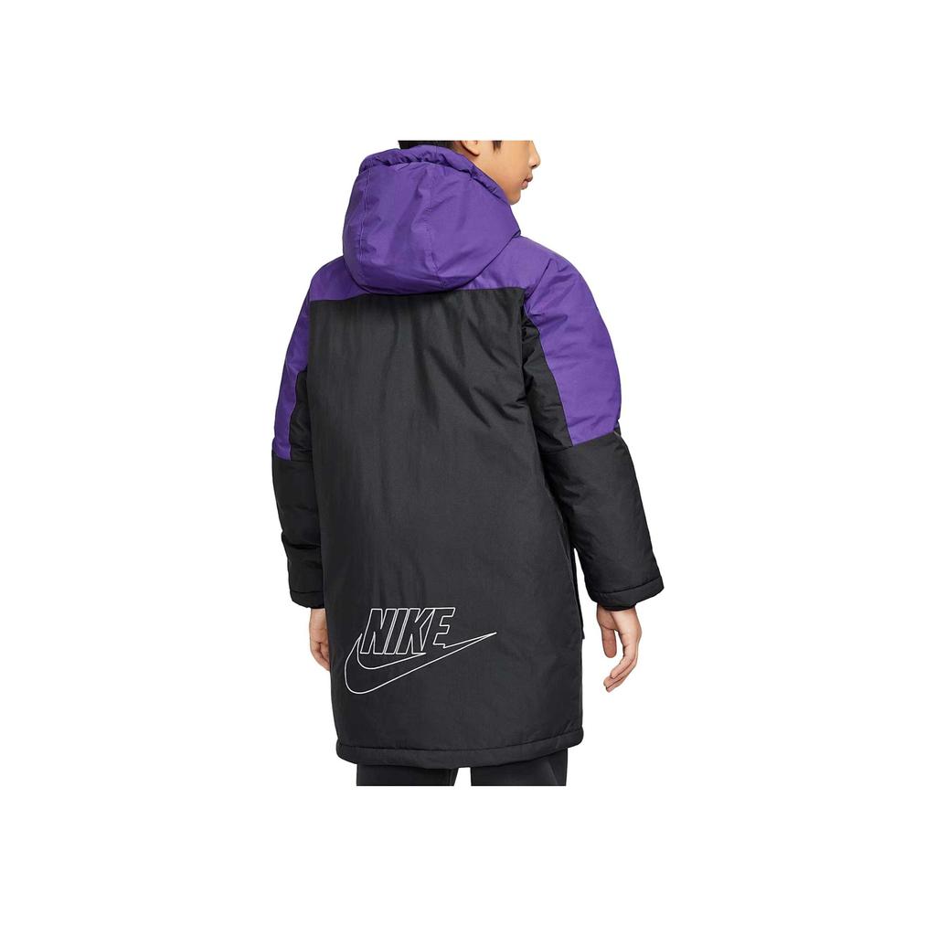Nike Пуховик Колорблок Удобный Мягкий Теплый Утиный Пух Детский Детские куртки IR0027-010