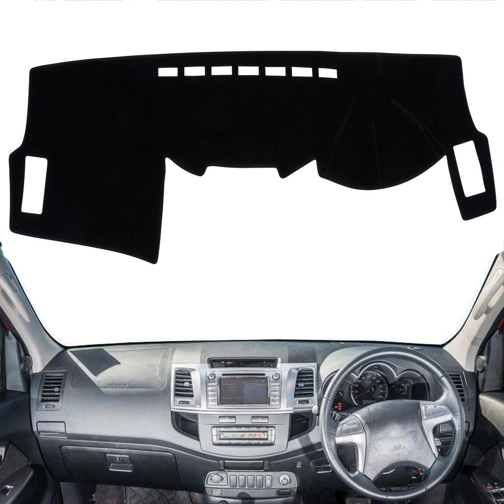 Крышка приборной панели автомобиля для Toyota Hilux 150 серии SR SR5 2005-2015 LHD RHD, коврик для приборной панели, солнцезащитный козырек