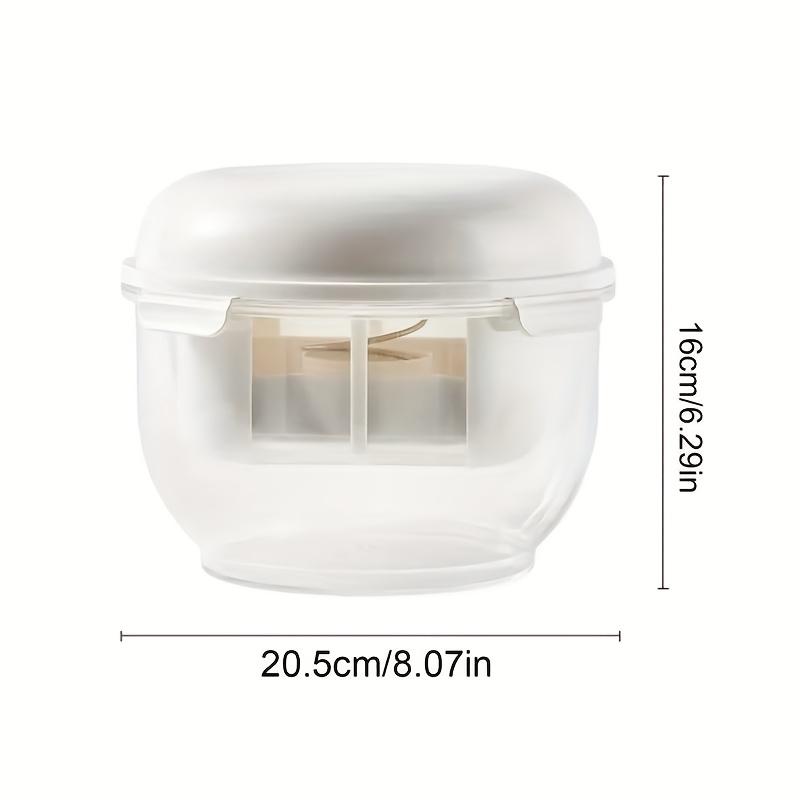 1 шт. Эффективный фильтр для йогурта и влагоотделитель, Пластиковый круглый сепаратор для йогурта для приготовления греческого йогурта, Машина для прессования йогурта холодного брожения,