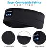 Sleep Mask Bluetooth Sleeping Headband Thin Soft Elastic Comfortable Wireless Music Eye Mask For Side Sleeper