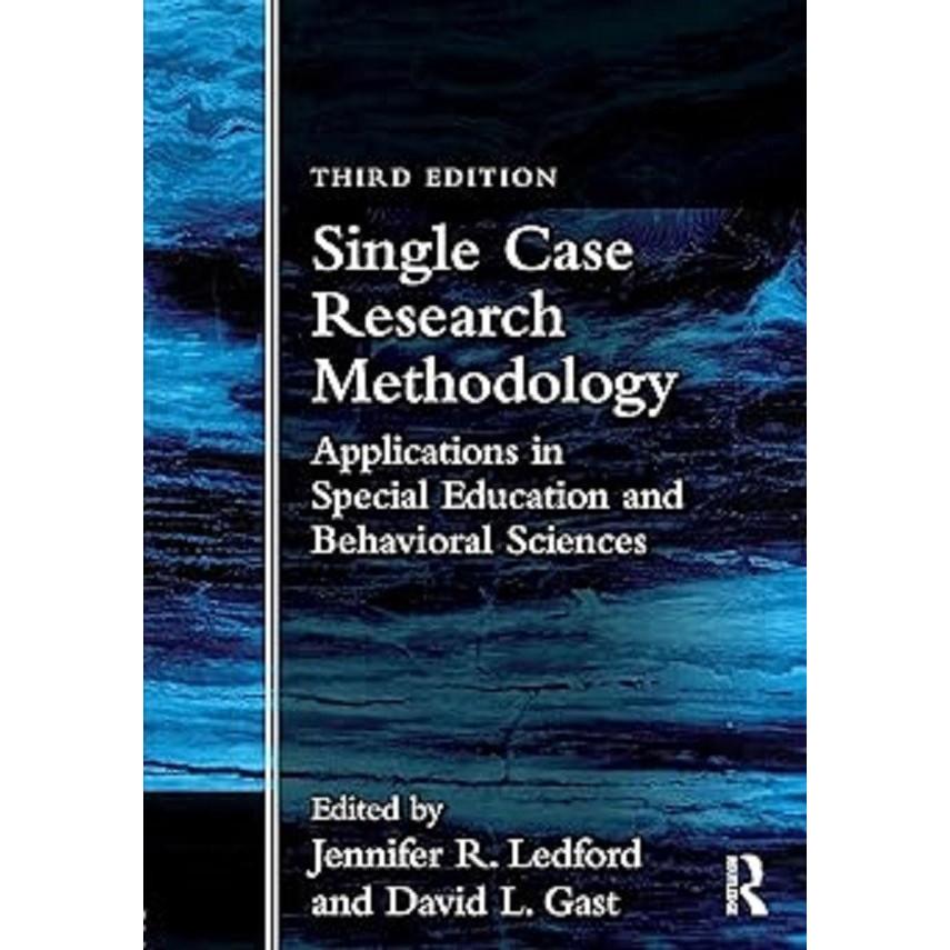Single Case Research Methodology 3rd Edition Paperback UKN204