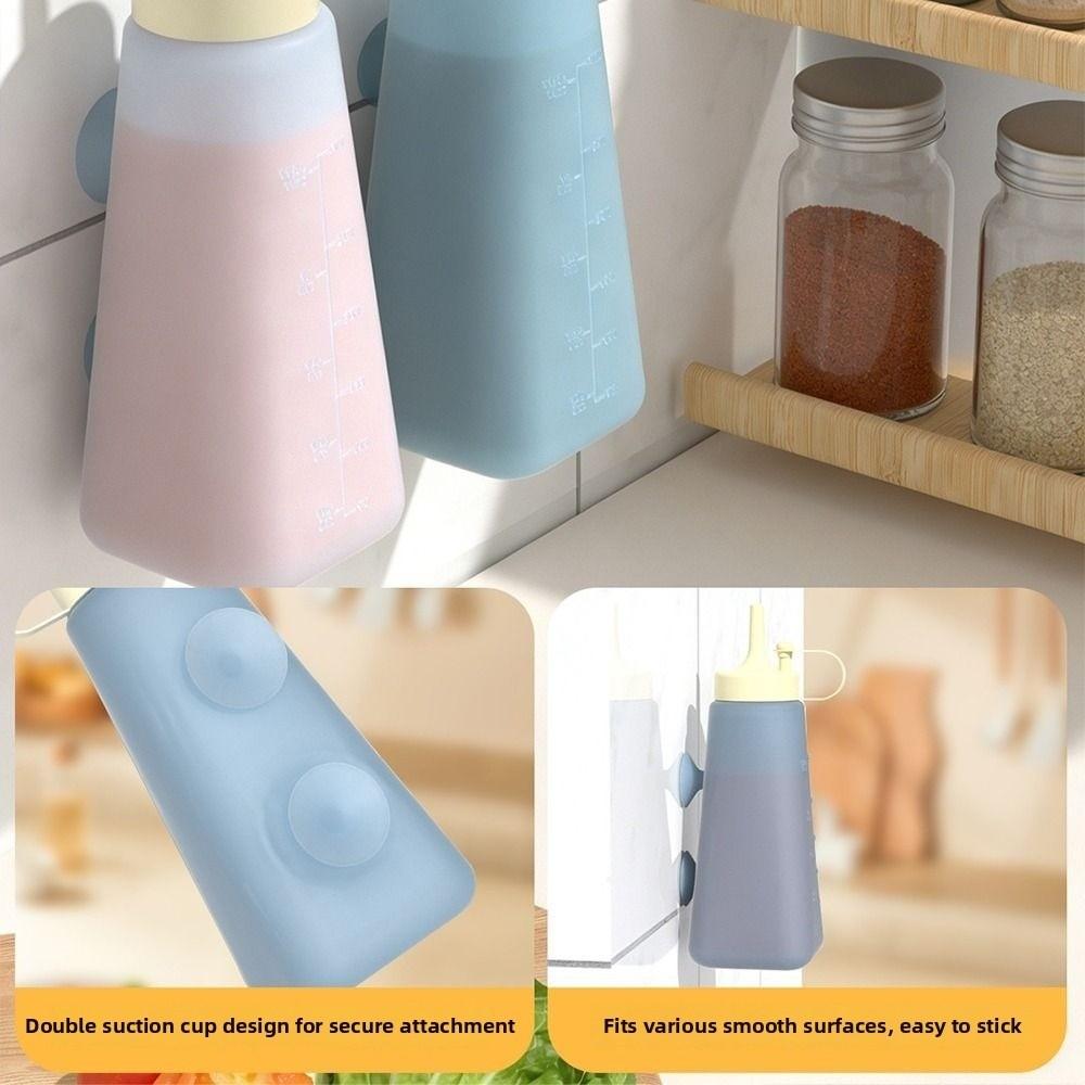 Leakproof Design Sauce Dispenser 300ml Capacity Condiment Storage Jar  Tomato Sauce
