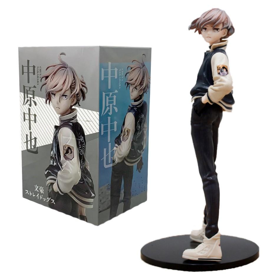 22см бродячие псы манга аниме фигурка юность дазай осаму фигурка нахара чуя статуэтка пвх коллекционная модель кукла игрушки