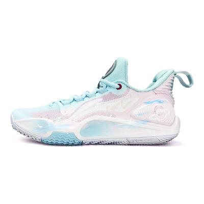Li Ning Speed 9 Амортизирующие Нескользящие Износостойкие Низкие Баскетбольные Кроссовки Унисекс Розово-Синие ABPT001-6(Команда1474-)