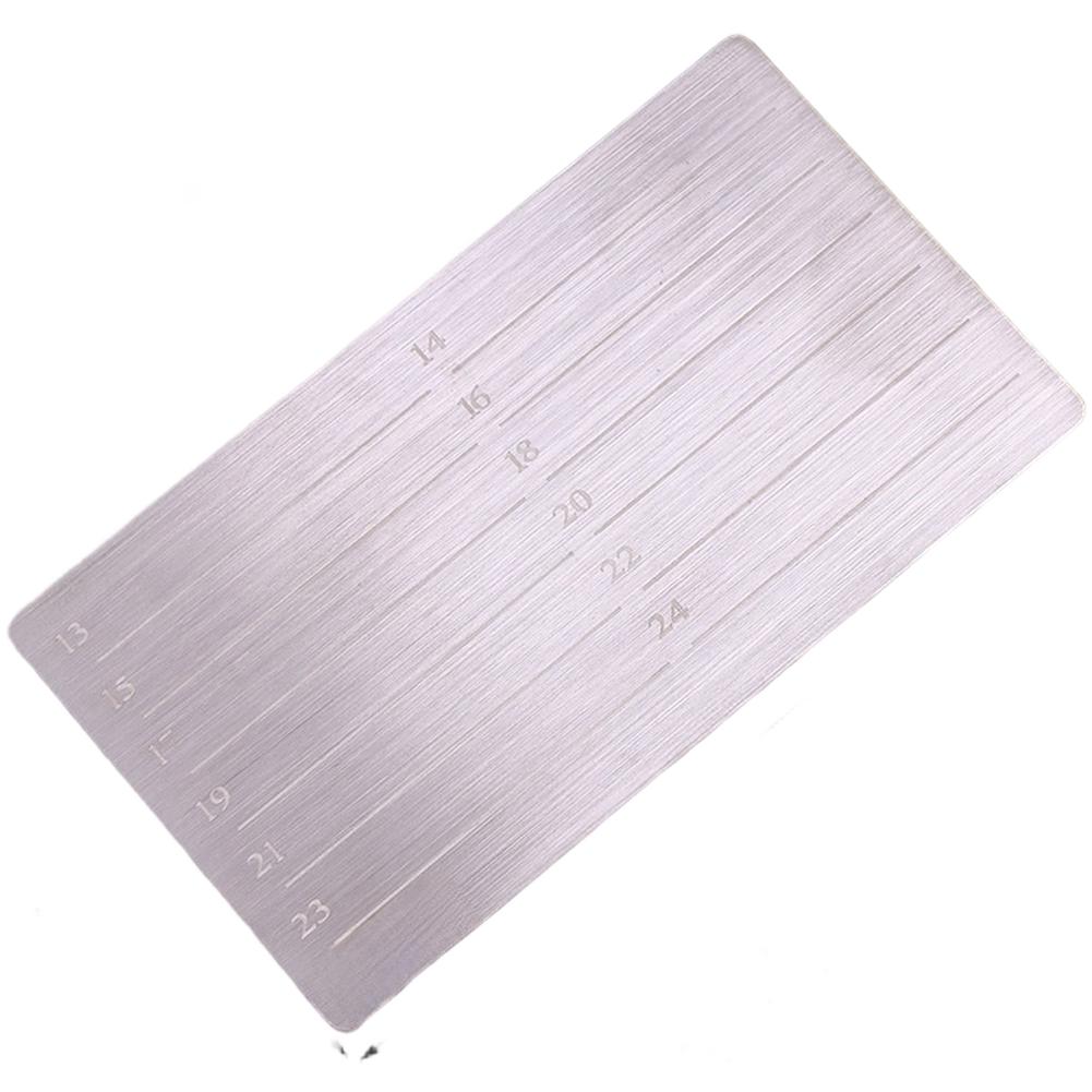 1PCS Mnemonic Template Steel Plate Engraving Tool 304 Stainless Steel For Stamping Mnemonics And Engraving Templates