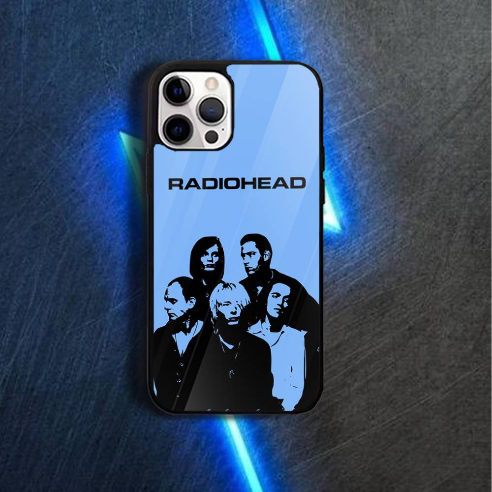 Radiohead R-Rock B-Band Phone Case For iPhone 17,16,15,14,13,12,11,Pro,Max,Plus,Mini,Magsafe,Magnetic Wireless Charging Case