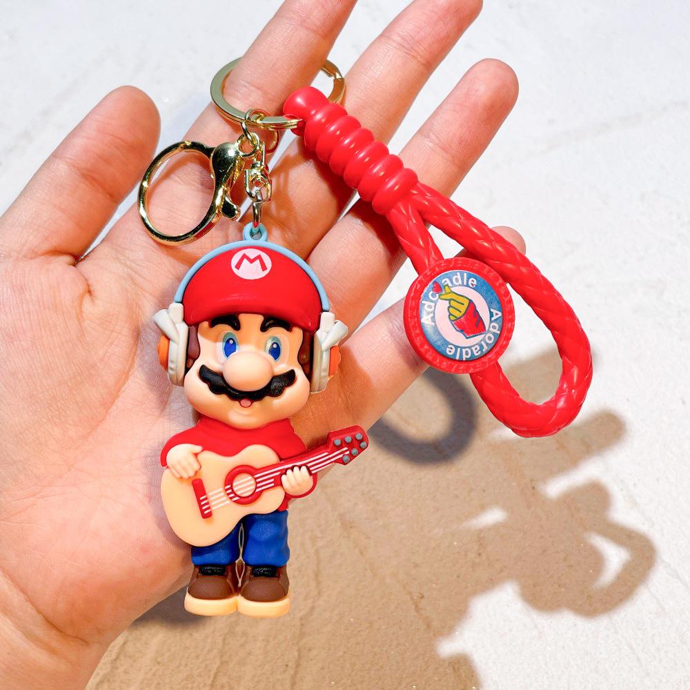 27 Стилей Брелок Super Mario Bros Фигурка Действия Милый Мультяшный Персонаж Игрушка Кукла Модель Украшение Подарок Ребенку на День Рождения