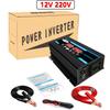 Car Power Inverter LED Display 4000W 12V To 220V/110V Converter Charger Adapter Multiple Protection Dual USB Voltage Transformer
