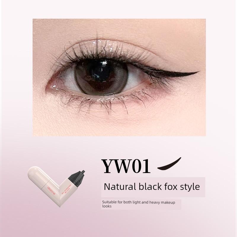 Dezone Dai Zhuang All-In-One Eyeliner Stamp for Precise Eyeliner Application, Long-Lasting Color, Portable, Recommended by Even the Most Clumsy Users