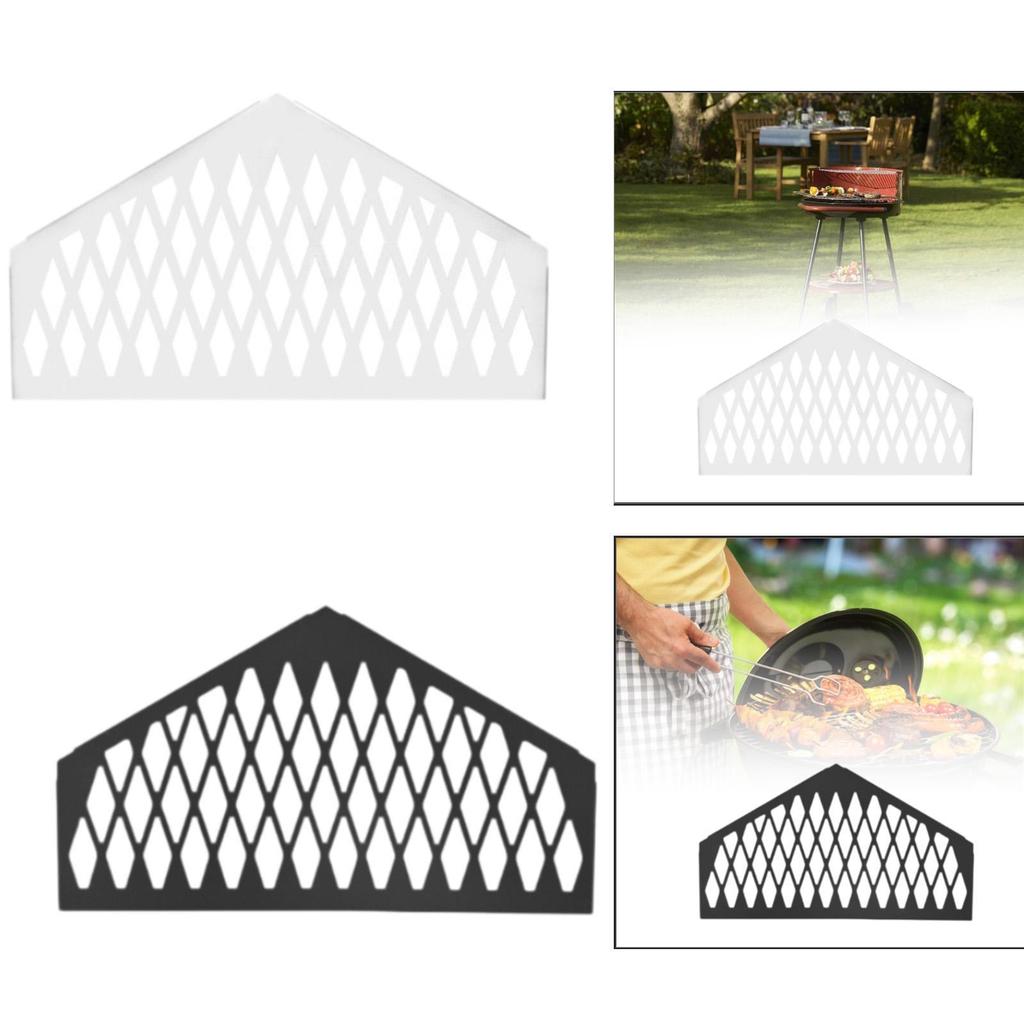 Принадлежности для приготовления пищи на гриле, высокая термостойкость, легко чистить, решетка для гриля, сетка для заднего двора, путешествий, чаепитий, пляжа