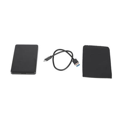 W25Q730M 2.5 USB3.0 Для SATA Мобильный Бокс для Жесткого Диска Корпус HDD Безвинтовой Поддержка 2ТБ(черный) (Не включать Hard