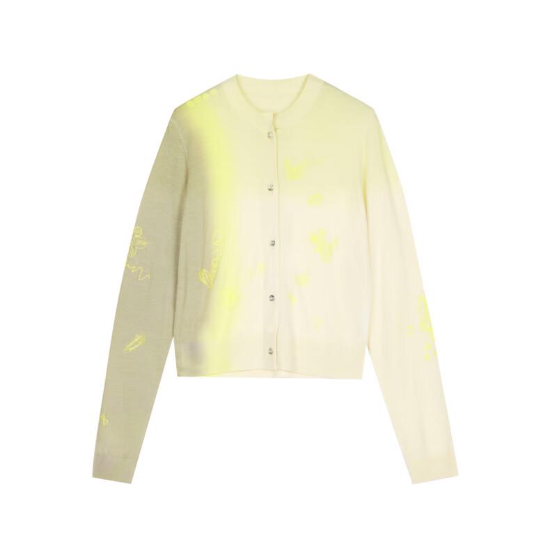 JNBY 2023 Autumn 100% Wool Knit Sweater