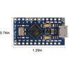Плата модуля Pro Micro ATmega32U4 5 В/16 МГц, замена на ATmega328 Pro Mini, совместимая с Arduino с 2-рядным штыревым разъемом