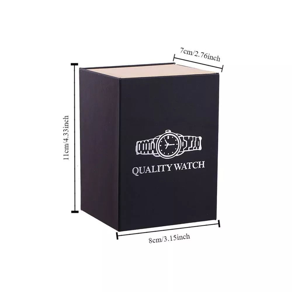 Stylish Watch Display Box Black Packing Box New Jewelry Box