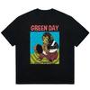 Green Day ПАНК Панк-группа Мультяшная Рок-футболка Популярный Стиль Женская Одежда Y2k Топ Эстетичные Графические Футболки Винтаж