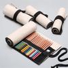 Pouch For Boys Girls Office School Wrap Roll Up Stationery Pencil Case Pen Curtain Pencil Bag