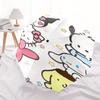 Hello Kitty,Sanrio Characters Automatic Folding Umbrella-Simple 8-Rib Design, Bright Cartoon Pattern, Durable Iron Frame, Suitable For Trave