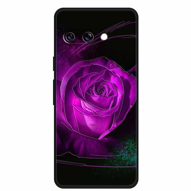 Чехол для Google Pixel 9A 5G 3D Рельефный Цветок Тиснение Мягкий Силикон Различные Цветочные Мультяшные Кошачьи Чехлы Для Google Pixel 9a ТПУ Чехлы