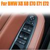 Новый комплект ручек для левой двери водителя, автозапчасти для салона автомобиля для BMW X5 X6 E70 E71